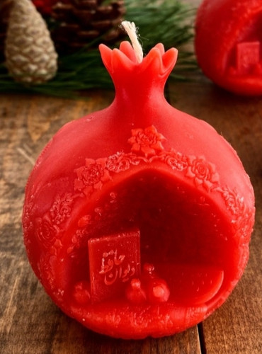 انار گرد شب یلدا ۸سانت